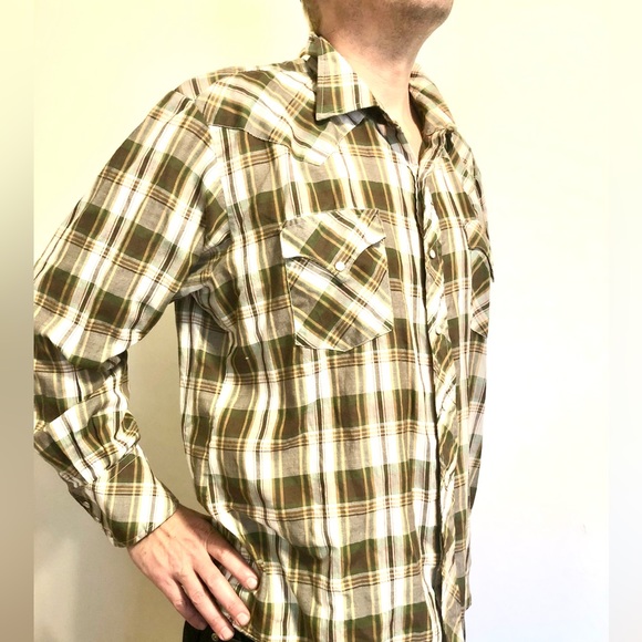 Miller Vintage Western Shirt Pearl Buttons - Picture 2 of 5